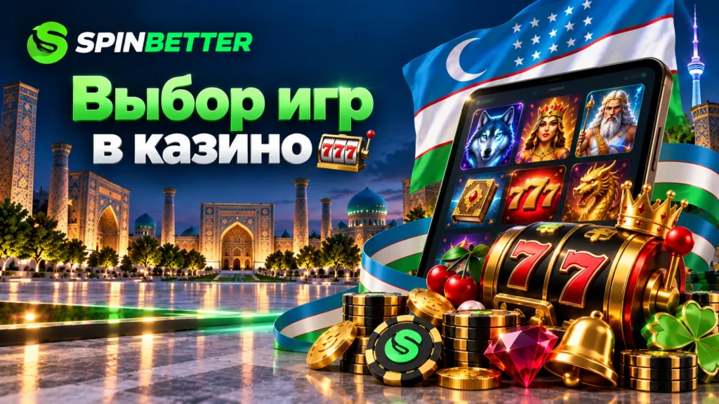 Выбор игр в казино