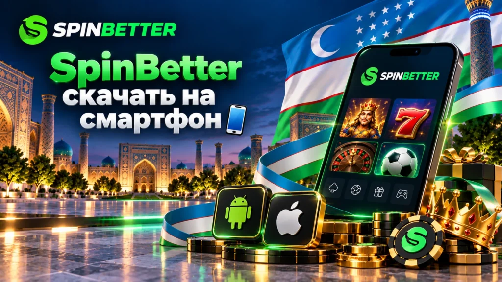 SpinBetter скачать на смартфон