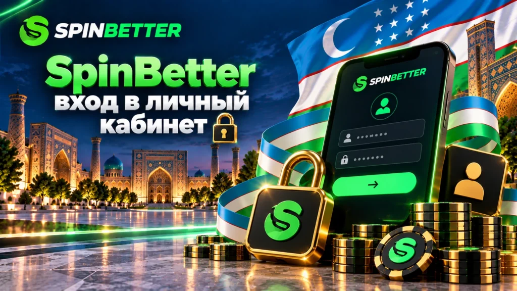 SpinBetter вход в личный кабинет
