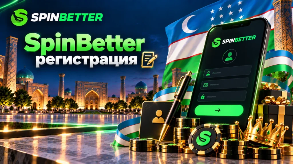 SpinBetter регистрация